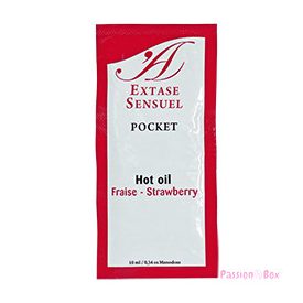 EXTASE SENSUAL - STRAWBERRY STIMULATING OIL 10 ML