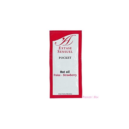 EXTASE SENSUAL - STRAWBERRY STIMULATING OIL 10 ML