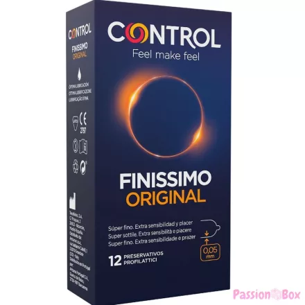 CONTROL - FINISSIMO CONDOMS 12 UNITS