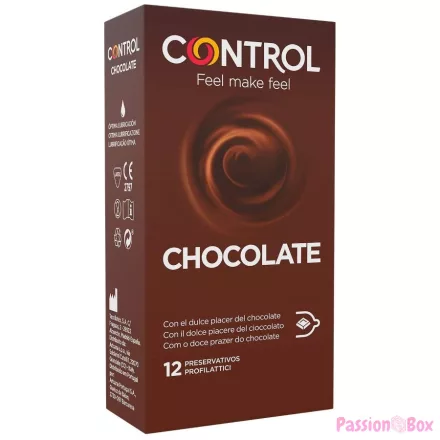 CONTROL - ADAPTA CHOCOLATE CONDOMS 12 UNITS