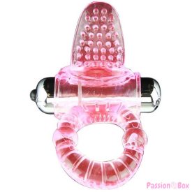 BAILE - SWEET ABS 10 RHYTHMS RING PINK VIBRATOR PENIS RING