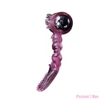 BAILE - SILICONE RING 10 TONGUE RHYTHMS WITH PINK VIBRATION