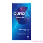 DUREX - NATURAL CLASSIC 6 UNITS