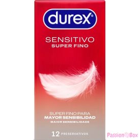 DUREX - SUPER THIN SENSITIVE 12 UNITS
