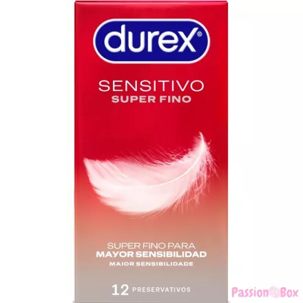 DUREX - SUPER THIN SENSITIVE 12 UNITS