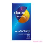 DUREX - NATURAL XL 12 UNITS