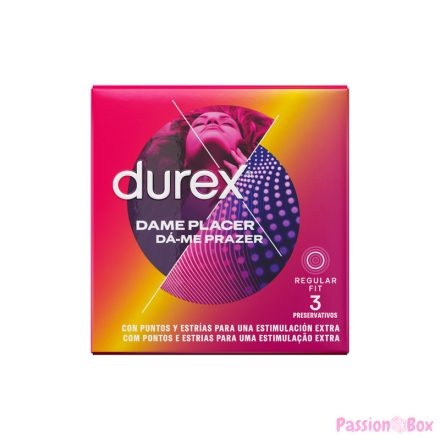 DUREX - DAME PLACER 3 UNITS