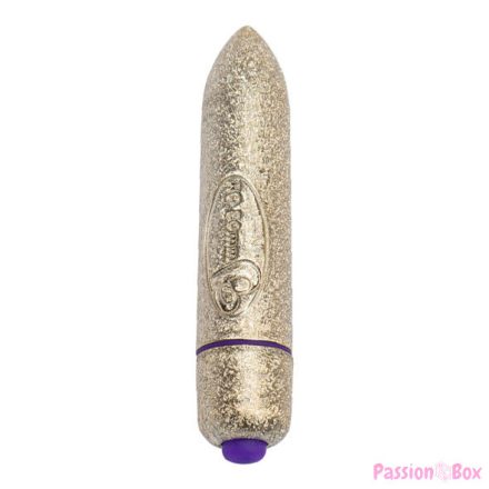ROCKS-OFF - RO-80 MM GOLD VIBRATING BULLET 7 V