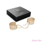 BIJOUX - DÉSIR MÉTALLIQUE GOLDEN METAL MESH HANDCUFFS