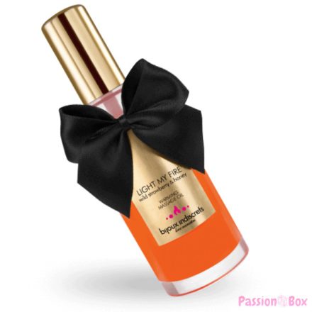 BIJOUX - MASSAGE OIL HEAT EFFECT STRAWBERRY AROMA