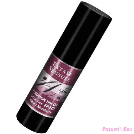 EXTASE SENSUAL - HEATING EFFECT MASSAGE OIL WITH BLACKBERRY PHEROMONES 30 ML