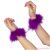SECRETPLAY - PURPLE MARABOU HANDCUFFS