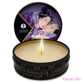   SHUNGA - MINI CARESS BY CANDELIGHT EXOTIC FRUITS MASSAGE CANDLE 30 ML