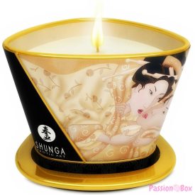   SHUNGA - MINI CARESS BY CANDELIGHT VANILLA MASSAGE CANDLE 170 ML