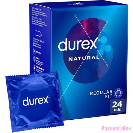 DUREX - NATURAL PLUS 24 UNITS