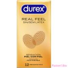 DUREX - REAL FEEL CONDOMS WITHOUT LATEX 12 UNITS