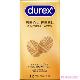 DUREX - REAL FEEL CONDOMS WITHOUT LATEX 12 UNITS