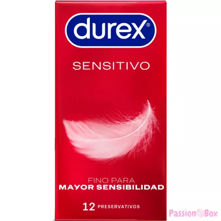 DUREX - SENSITIVE CONDOMS 12 UNITS