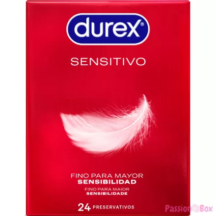 DUREX - SENSITIVE CONDOMS 24 UNITS