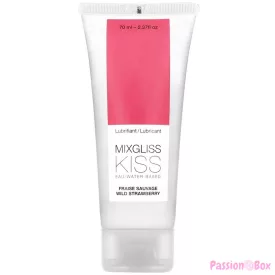 MIXGLISS - WATER BASED LUBRICANT STRAWBERRY FLAVOR 70 ML