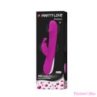 PRETTY LOVE - FLIRTATION ROBERT VIBRATOR WITH CLITORIS STIMULATOR