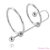 METAL HARD - EXTREME RING WITH URETHRAL STOP