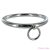 METAL HARD - BDSM NECKLACE WITH RING 10CM