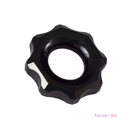 BATHMATE - SPARTAN BLACK PENIS RING