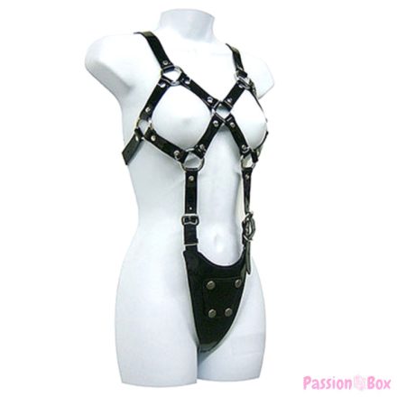 LEATHER BODY - EXPOSED BODY WOMAN