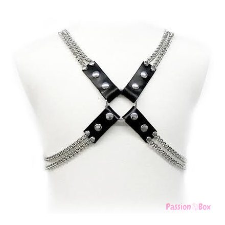 LEATHER BODY - CHAIN HARNESS