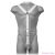 LEATHER BODY - HARNESS MEN WHITE