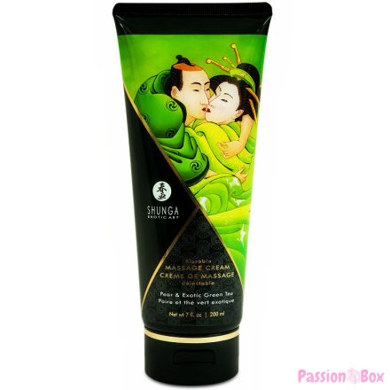 SHUNGA - PEAR & GREEN TEA MASSAGE CREAM 200 ML