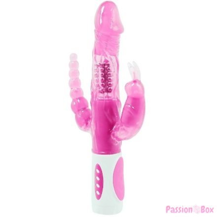 BAILE - PRETTY BUNNY TRIPLE VIBRATOR ROTATOR