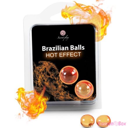 SECRETPLAY - BRAZILIAN BALLS WARMING EFFECT 2 UNITS
