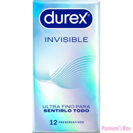 DUREX - ULTRA THIN INVISIBLE CONDOMS 12 UNITS