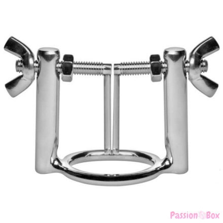 METAL HARD - GLAND RING WITH URETHRAL DILATOR PRESS