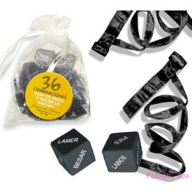 INEDIT - KIT BAG ORGANZA TIES BLACK