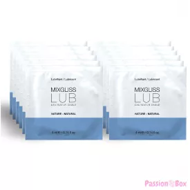 MIXGLISS - NATURAL WATER-BASED LUBRICANT 12 SINGLE DOSE 4 ML