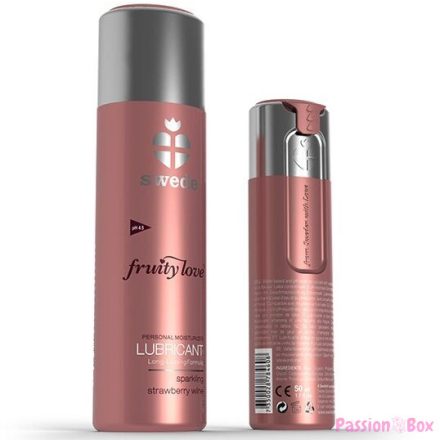 SWEDE - FRUITY LOVE LUBRICANT SPARKLING STRAWBERRY WINE 100 ML
