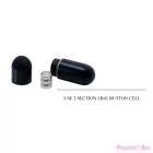 PRETTY LOVE - THIMBLE VIBRATOR RING BLACK