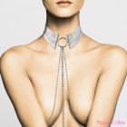 BIJOUX - DÉSIR MÉTALLIQUE SILVER METALLIC NECKLACE