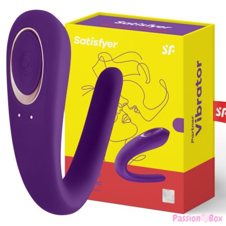 SATISFYER - PARTNER TOY VIBRATOR STIMULATING BOTH PARTNERS