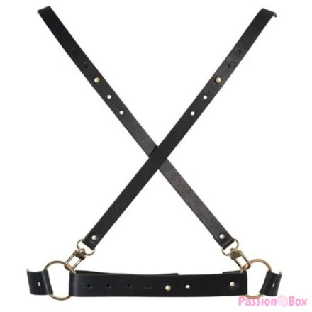 BIJOUX INDISCRETS MAZE - X HARNESS BLACK