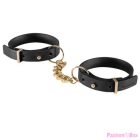 BIJOUX - INDISCRETS MAZE HANDCUFFS BLACK BRACELETS