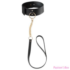 BIJOUX INDISCRETS MAZE - BLACK NECKLACE WITH STRAP