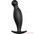PRETTY LOVE - SILICONE ANAL PLUG 11.7 CM BLACK