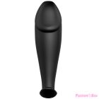 PRETTY LOVE - SILICONE ANAL PLUG PENIS FORM AND 12 VIBRATION MODES BLACK