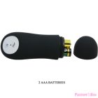 PRETTY LOVE - ANAL PLUG SILICONE EXTRA STIMULATION AND 12 VIBRATION MODES BLACK REMOTE CONTROL