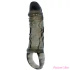 BAILE - PENIS EXTENSION SHEATH WITH STRAP FOR TESTICLES 11.5 CM