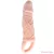 BAILE - PENIS EXTENDER SHEATH WITH VIBRATION AND STRAP FOR TESTICLES 13.5 CM